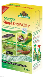 Slug pellets, gel and tape