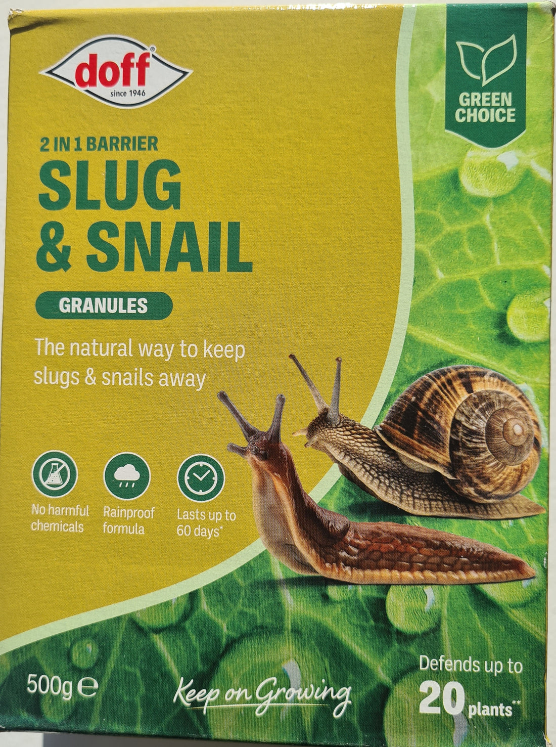 Doff Slug and Snail Killer Granules 500g box