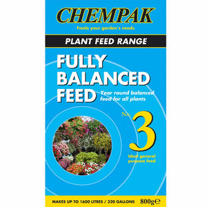 Chempak Balanced Feed 3, soluble plant feed