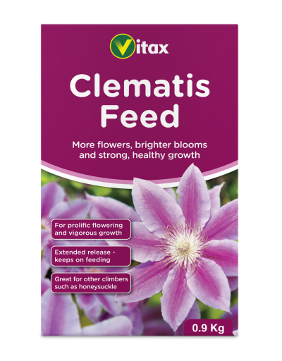 Vitax Clematis Feed granular fertiliser 0.9kg Garden Fertiliser from Vitax Ltd 6.95