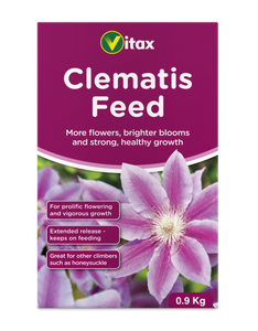 Vitax Clematis Feed granular fertiliser 0.9kg Garden Fertiliser from Vitax Ltd 6.95