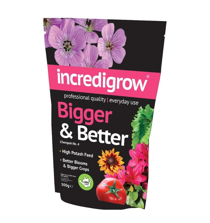 Incredigrow Bigger and Better Chempak No4, 500g pack