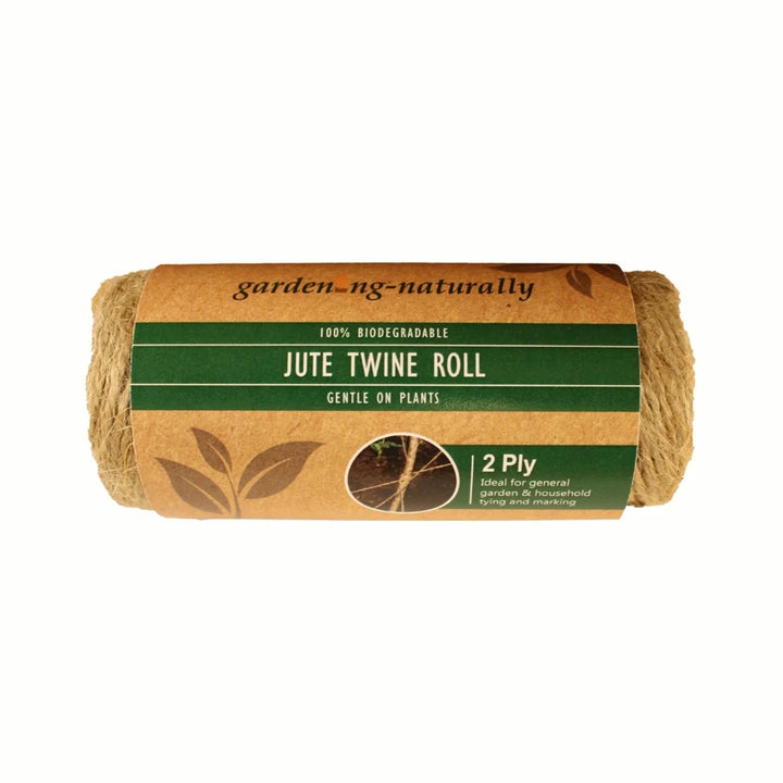 Green Jute Garden String 45m spool, pack of 2 spools