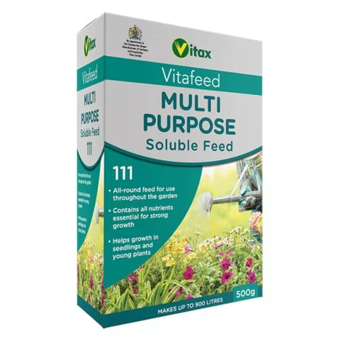 Vitax Vitafeed 111 Multi Purpose Soluble Feed 500g