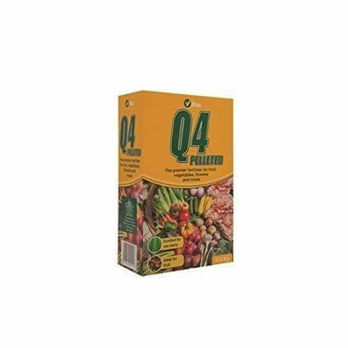 VITAX  Q4  PELLETED FERTILISER PLANT FOOD FEED 0.9KG - FRUIT VEG FLOWERS ROSES  from Gardening Requisites 4.99