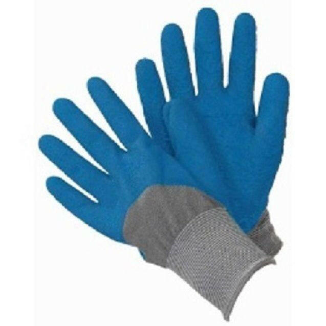 Briers All Seasons Gardening Gloves, latex coated, size large.