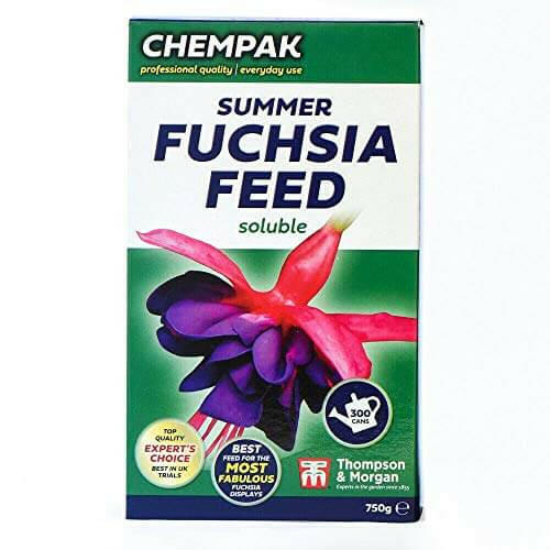 Chempak Fuchsia Feed Fully Soluble Specialist Plant Fertiliser 750g Pack  from Thompson & Morgan 6.49