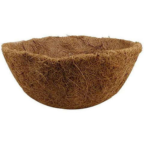 Coco fibre liners for 20'' wide hanging basket, pack of 2 liners  from Generic 11.95