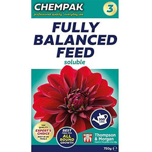 Chempak Feed 3 fully balanced plant fertiliser 750g Pack  from THOMPSON & MORGAN 6.49