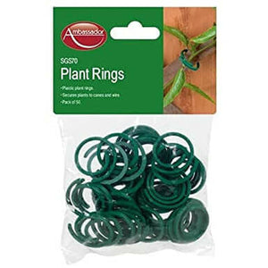 Plant Ring Ties Reusable Maleable Twisty Plastic Coated Wire Multiples Of 50  from Ambassador 2.99