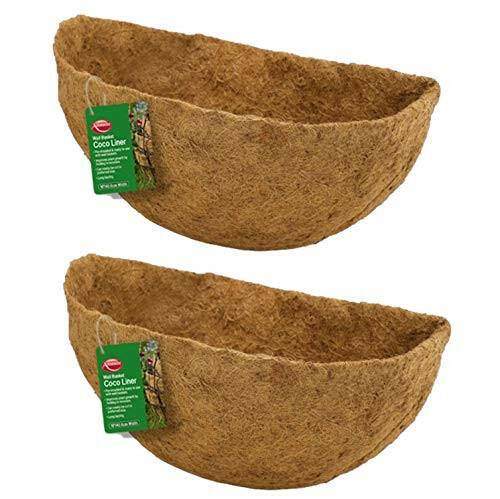 Ambassador Coco Fibre Wall Basket Liner 14'' Pack of 2 liners  from Ambassador 7.98