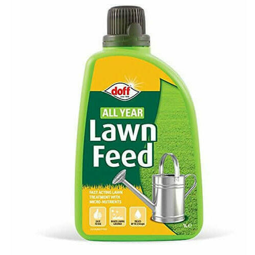 DOFF All Year Lawn Feed for all year round use 1ltr  from Doff 5.49