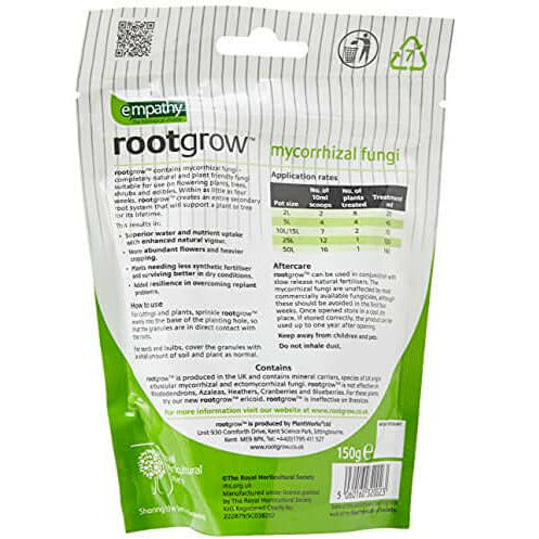Plantworks Empathy Rootgrow 150g. Mycorrhizal Fungi RHS approved..