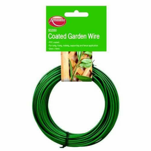 Garden Wire Green PVC Coated 2mm x 30m. SupaGarden  from SupaGarden 4.29