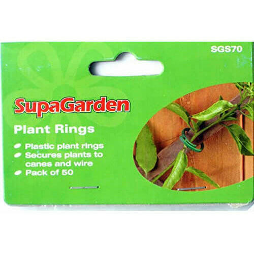 Plastic Plant Rings. Pack of 50. Supagarden  from SupaGarden 2.95