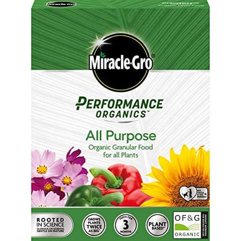 Miracle-Gro Performance Organics All Purpose Granular Plant Food-1 kg Bee, Pet & Child Friendly  from Miracle-Gro 6.95