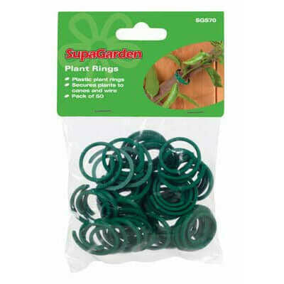 Plastic Plant Rings. Pack of 50. Supagarden  from SupaGarden 2.95