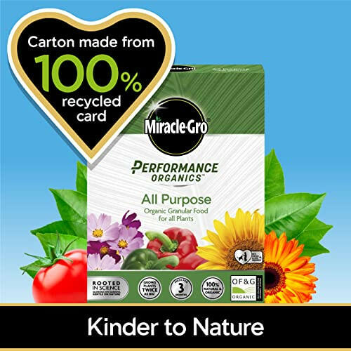 Miracle-Gro Performance Organics All Purpose Granular Plant Food-1 kg Bee, Pet & Child Friendly  from Miracle-Gro 6.95