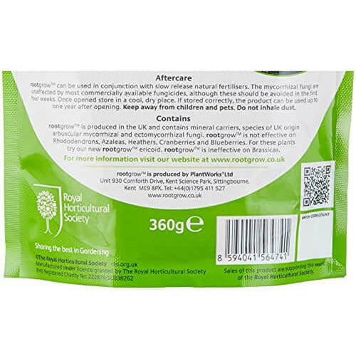 Plantworks Empathy Rootgrow Mycorrhizal Fungi 360g pouch..