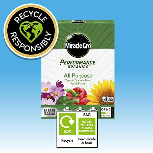 Miracle-Gro Performance Organics All Purpose Granular Plant Food-1 kg Bee, Pet & Child Friendly  from Miracle-Gro 6.95