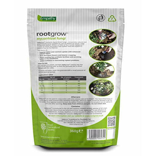 Plantworks Empathy Rootgrow Mycorrhizal Fungi 360g pouch..