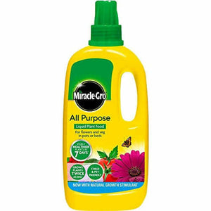 Miracle-gro plant food 1 Litre. Concentrated liquid feed for plants  from Miracle-Gro 5.49