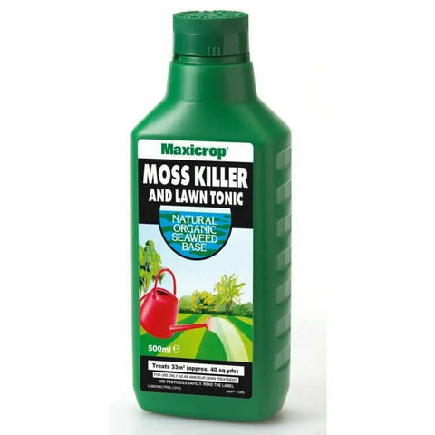MAXICROP MOSS KILLER 500ml. Moss killer and lawn tonic  from vitax 6.95