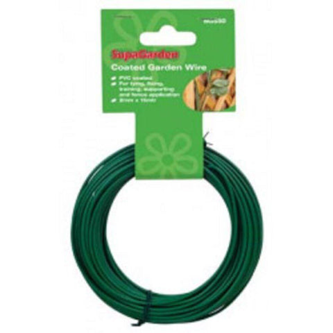 SupaGarden PVC Coated Wire 2mm x 15m  from ambassador 2.95