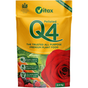 Vitax Q4 pelleted plant food 0.9kg pouch  from Vitax 5.99