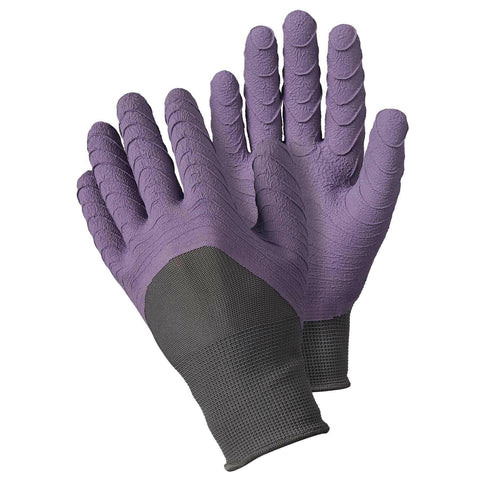 Briers All Seasons Gardener Gloves, small size, lavender colour.