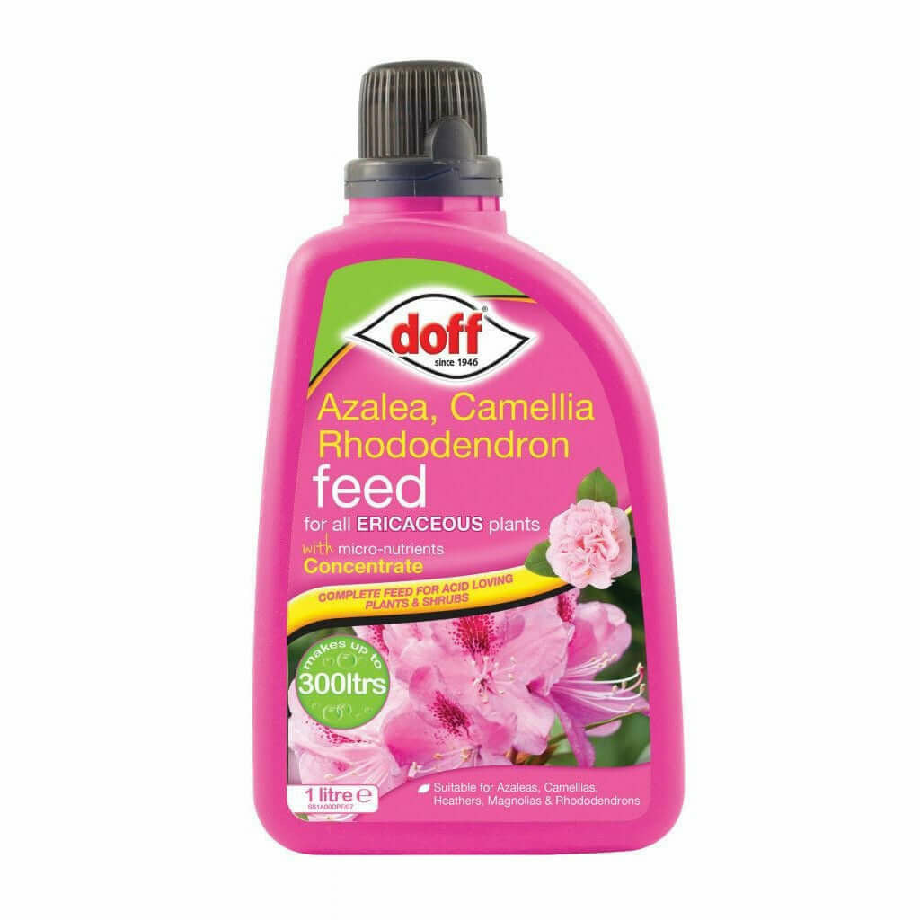 Doff Azalea Feed for Azaleas,Camellia,Rhododendron and Ericaceous Plant Feed 1 Litre  from Gardening Requisites 5.95