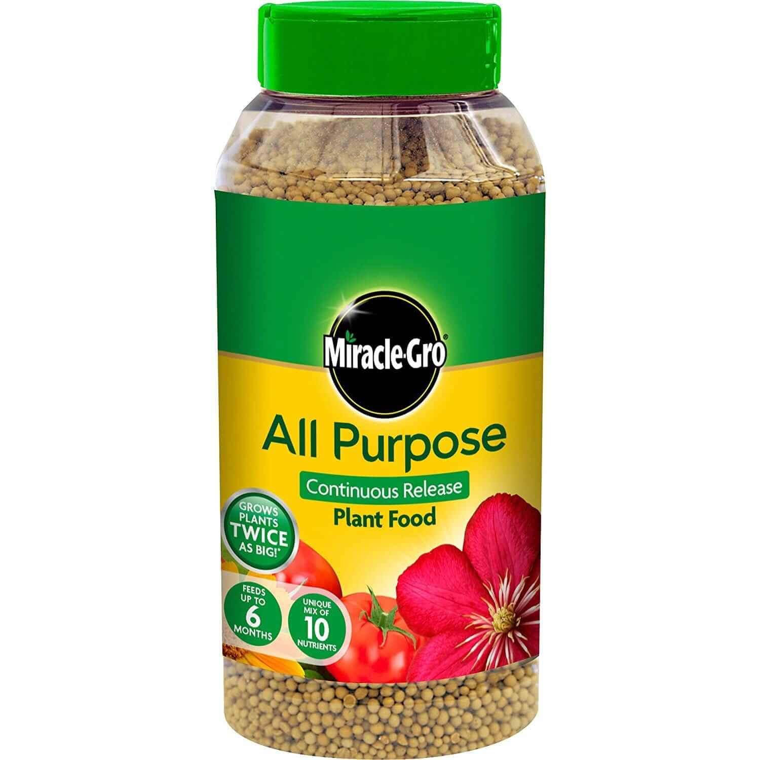 Miracle Gro All Purpose Continuous Release Plant Food 1kg miracle gro granules  from Gardening Requisites 5.95